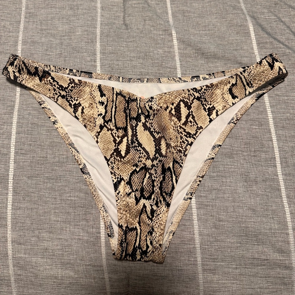 Shade & Shore Snake Pattern Bikini Bottom
